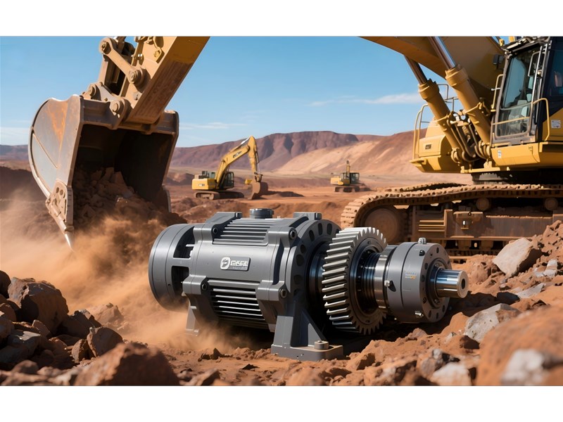 The application of reducers in the global mining industry: The core power hub ensuring efficient mining operations